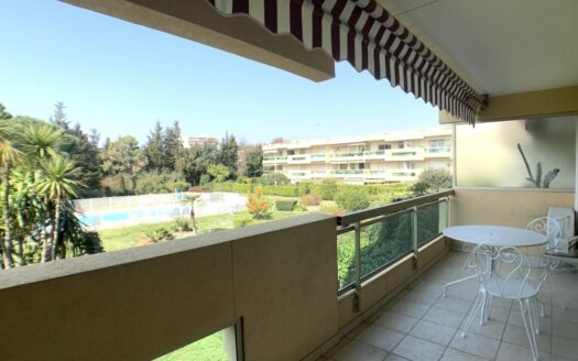 Appartement chemin de Vallauris avec piscine à Juan les Pins