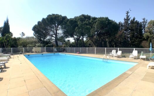Appartement chemin de Vallauris avec piscine à Juan les Pins
